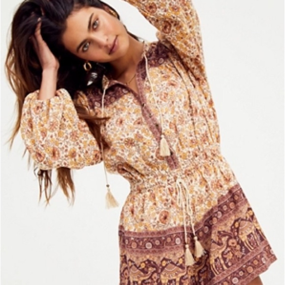 Spell & The Gypsy Sundown Paisley Print Romper